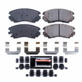 Power Stop 07-10 Hyundai Elantra Front Z23 Evolution Sport Brake Pads w/Hardware - Z23-924