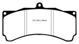 EBC Brakes Yellowstuff Performance Brake Pads - DP4012R