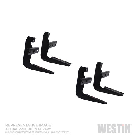 Westin 1992-1999 Chevrolet Suburban Running Board Mount Kit - Black - 27-1045
