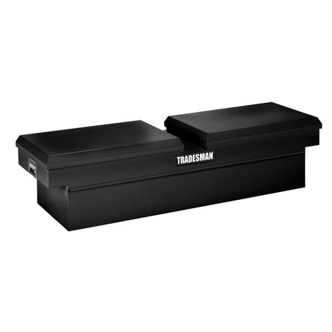 Tradesman Steel Cross Bed Truck Tool Box (70in./Side Opening) - Black - 86451
