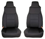 Rugged Ridge Neoprene Front Seat Covers 97-02 Jeep Wrangler TJ - 13210.01