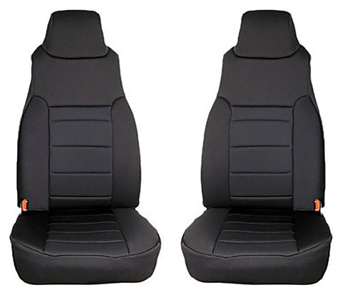 Rugged Ridge Neoprene Front Seat Covers 97-02 Jeep Wrangler TJ - 13210.01