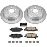 Power Stop 07-11 Dodge Nitro Rear Z17 Evolution Geomet Coated Brake Kit - CRK3046