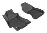3D MAXpider 2012-2019 Subaru Impreza/XV Crosstrek/WRX/Sti Kagu 1st Row Floormat - Black - L1SB00811509