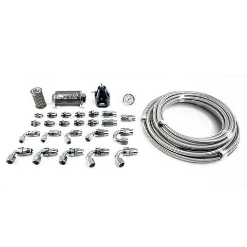 DeatschWerks 11-19 Ford Mustang X2 Series -10AN PTFE Plumbing Kit - 6-606