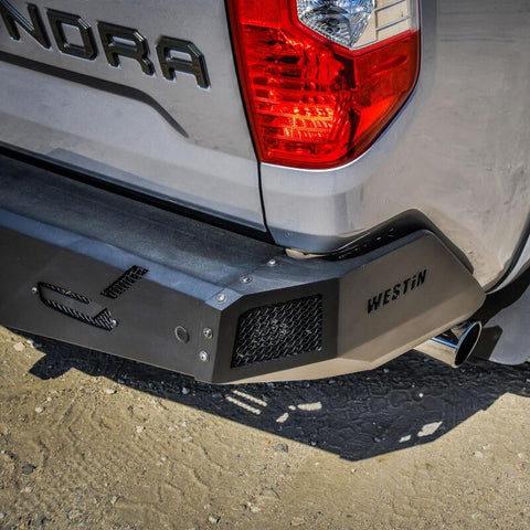 Westin 14-21 Toyota Tundra (Excl. Tundra w/Blind Spot Sys) Pro-Series Rear Bumper - Tex. Blk - 58-421035