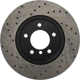 StopTech 07-13 BMW 335i Drilled Sport Cryo Right Front Rotor - 128.34093CR