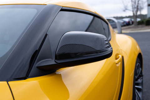 Dinan 20-26 Toyota GR Supra (A90/A91) Carbon Fiber Mirror Cover Set - D980-0040