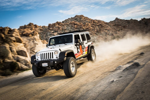 Fox 97-06 Jeep TJ 2.0 Performance Series 9.1in. Smooth Body IFP Rear Shock (Aluminum) / 4-6in. Lift - 980-24-645