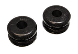Energy Suspension 2-1/4in Tall x 3-9/16in Dia Black Coil Spring Damper Donuts (Set of 2) - 9.9005G
