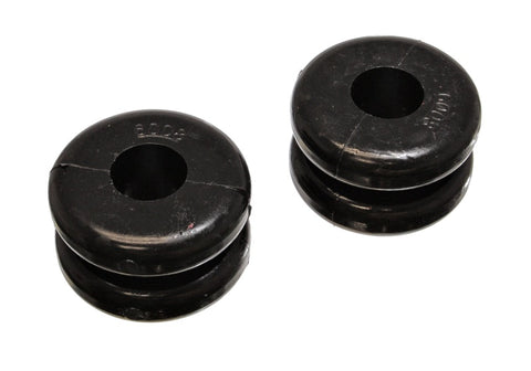 Energy Suspension 2-1/4in Tall x 3-9/16in Dia Black Coil Spring Damper Donuts (Set of 2) - 9.9005G