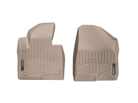 WeatherTech 13+ Hyundai Santa Fe Front FloorLiner - Tan - 454401