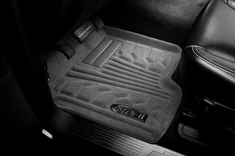 Lund 04-08 Ford F-150 Std. Cab Catch-It Carpet Front Floor Liner - Grey (2 Pc.) - 583004-G