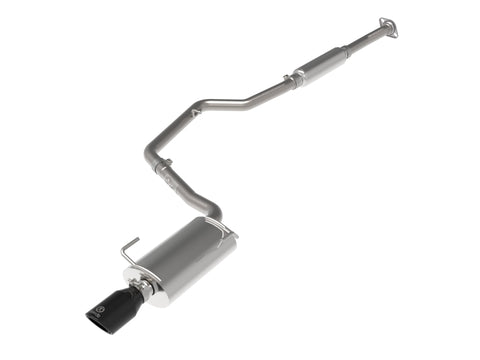 aFe POWER Takeda 12-16 Subaru Impreza 2.0L 2.5in 304SS CB Exhaust w/ Black Tips - 49-36052-B