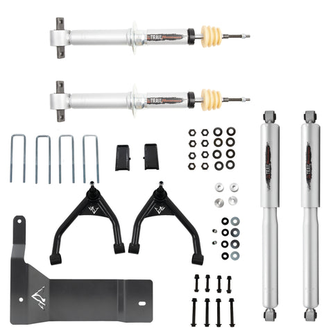 Belltech 14-16 Silverado / Sierra 1500 4WD Ext & Crew Cab 4in Trail Perf Lift Kit - 150206TP