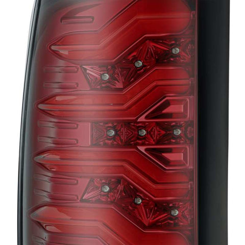 AlphaRex 09-18 Dodge Ram 1500 PRO-Series LED Tail Lights Red Smoke - 640020