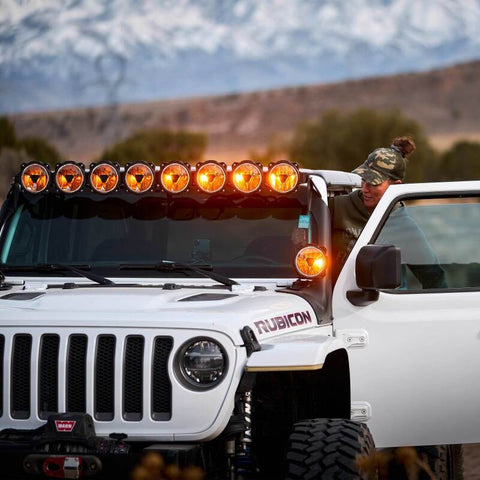 KC HiLiTES Gravity Titan LED 6in. - Single Light (Wide-40 Beam) - 91402