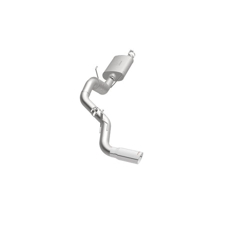 MagnaFlow Cat-Back, SS, 4in, Single Pass Side Rear Exit 5in Tip 14-15 Ram 2500 6.4L V8 CC LB/MC SB - 19200