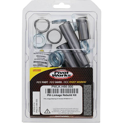 Pivot Works 07-13 Honda CRF250X Linkage Bearing Kit - PWLK-H66-000