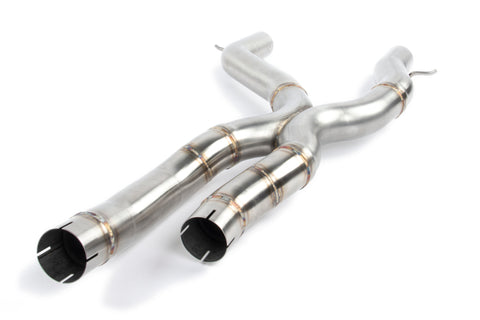 Dinan 19-21 BMW M2 Competition (F87) Free Flow Axleback Exhaust System w/X-Pipe - Black Tips - D660-0082-BLK