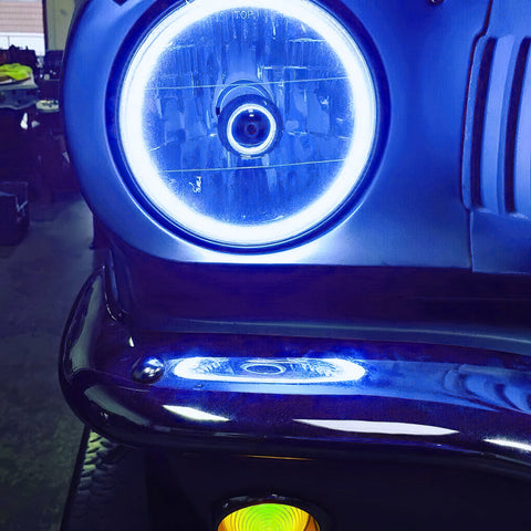 Oracle Pre-Installed Lights 7 IN. Sealed Beam - ColorSHIFT Halo - 6905-333