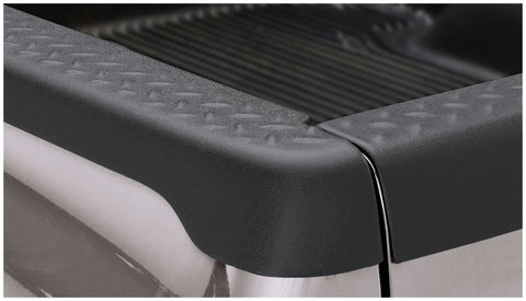 Bushwacker 00-04 Dodge Dakota Fleetside Bed Rail Caps 63.0in Bed - Black - 59509