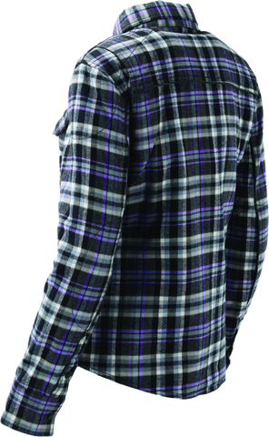 River Road Cameo Flannel Moto Shirt Womens - Small - 094527