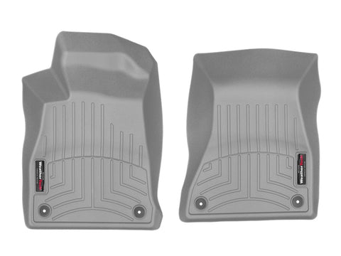 WeatherTech 2017+ Audi A4 (Sedan) Front FloorLiner - Grey - 469371