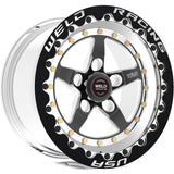 Weld Weldstar 15x10 / 5x4.5 BP / 6.5in. BS Black Wheel - Single Beadlock MT - 791B510212F
