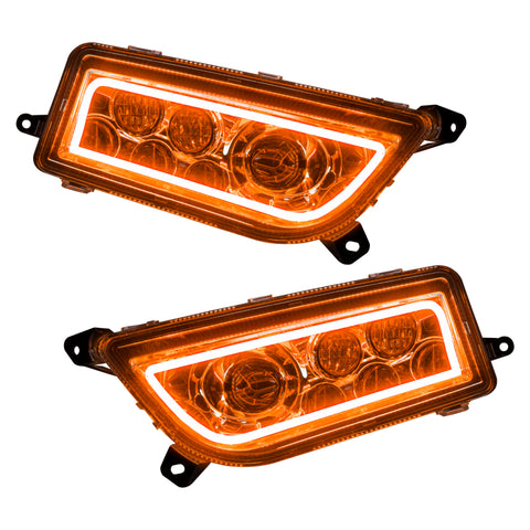 Oracle 14-21 POLARIS RZR 1000 XP Headlight Halo Kit - ColorSHIFT - 2359-330