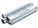 Borla Pro-XS 3in, 2-1/2in, 19in x 9-1/2in x 4in Oval Cen/Dual Turbo XL Muffler - 40349