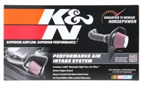 K&N 14-16 Kia Forte Coup L4-1.6L F/I Silver Typhoon Short Ram Intake - 69-5316TS