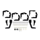Westin 07-13 Chevy Silv 1500 Extended Cab (8 ft Bed) PRO TRAXX 5 WTW Oval Nerf Step Bars - Blk - 21-534605