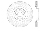 StopTech 12-15 Lexus IS350 Cross Drilled Right Front Rotor - 128.44185R