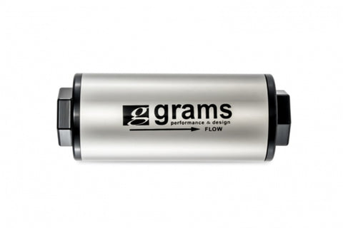 Grams Performance 100 Micron -8AN Fuel Filter - G60-99-0108