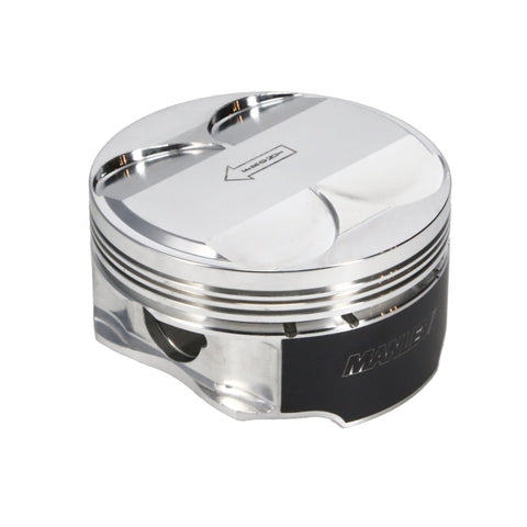 Manley 03-07 Nissan 350Z/ Maxima 81.4mm Stroker 96.0mm +.5 Bore 11.0:1 Dome Piston Set w/Rings - 623105C-6