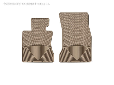 WeatherTech 04-07 BMW 525i Front Rubber Mats - Tan - W62TN