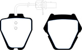 EBC 99-01 Audi A6 Quattro 2.7 Twin Turbo Sedan (8 Pad Set) Redstuff Front Brake Pads - DP31348C