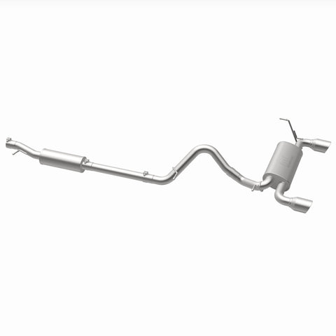 MagnaFlow Cat-Back 12-16 Jeep Wrangler GT 3.6L V6 Black Tips - 19327