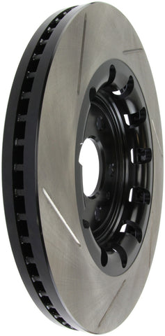 StopTech 17 Ford Flex/ 17 Ford Explorer w/ Heavy Duty Brakes Front Left Slotted Rotor - 126.65136SL