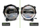 DV8 Offroad 18-22 Jeep Gladiator Wrangler LED Projector Headlights - HLCJL-02