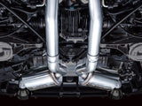 AWE 2023 Nissan Z RZ34 RWD Touring Edition Catback Exhaust System w/ Diamond Black Tips - 3015-33400