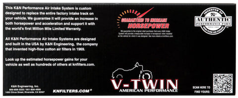 K&N Filter Kit for Harley Davidson 08-11 Dyna FXD/FXDB/FXDC/FXDL/FXDWG / Fat Bob FXDF - RK-3931