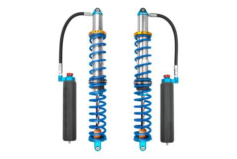 King Shocks 14-16 Polaris RZR-XP1000/Turbo Rear 2.5 Internal Bypass Remote Coilover w/ Adj&Finned - 25700-324AF