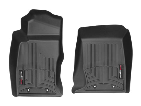 WeatherTech 2016+ Jaguar F-Type Front FloorLiner - Black (Fits Coupe/Convertible) - 448311