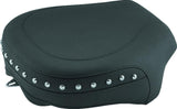 Mustang 00-11 Yamaha V-Star 1100 Classic,02-11 V-Star 1100 Silverado Touring 2PC Seat w/Studs- Black - 79240