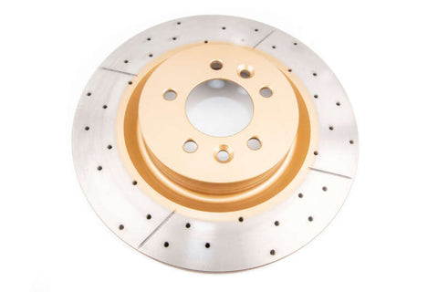 DBA 14-15 Land Rover Range Rover (w/o Brembo Brakes) Front Drilled & Slotted Street Series Rotor - DBA2096X