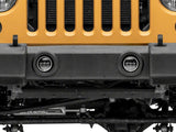 Raxiom 07-18 Jeep Wrangler JK Axial Series Halo LED Fog Lights- Amber - J141994