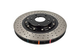 DBA 2018+ Hyundai I30 N Performance Front Cross Drilled/Dimpled 5000 Series Rotor - DBA53146BLKXD