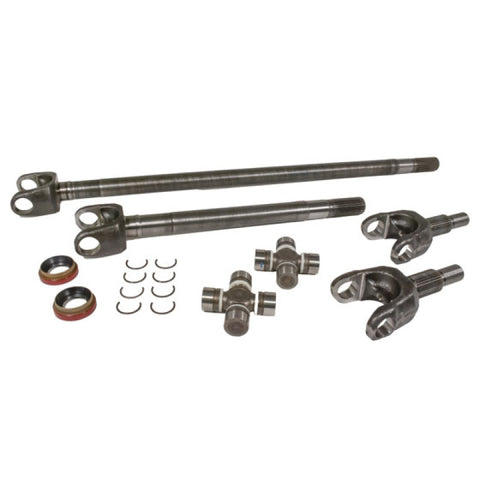 Yukon Gear Chromoly Front Axle Kit for Dana 30 Both Sides 30 Spline 733X U-Joints - YA W24176